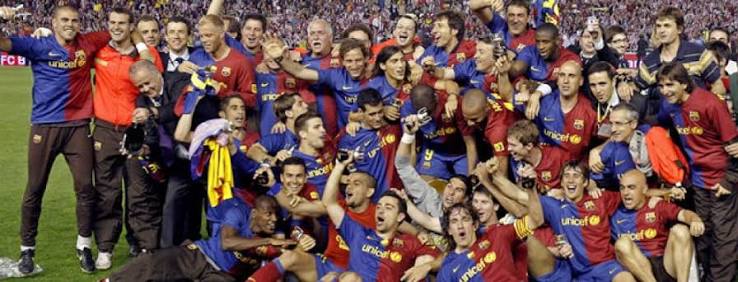 FC Barcelona de Pep Guardiola durante la temporada 2008-09