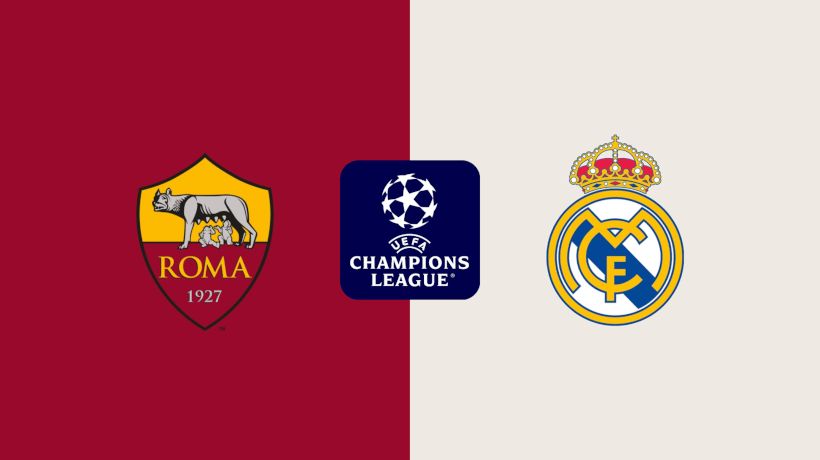 Roma vs. Real Madrid. Fuente: DAZN