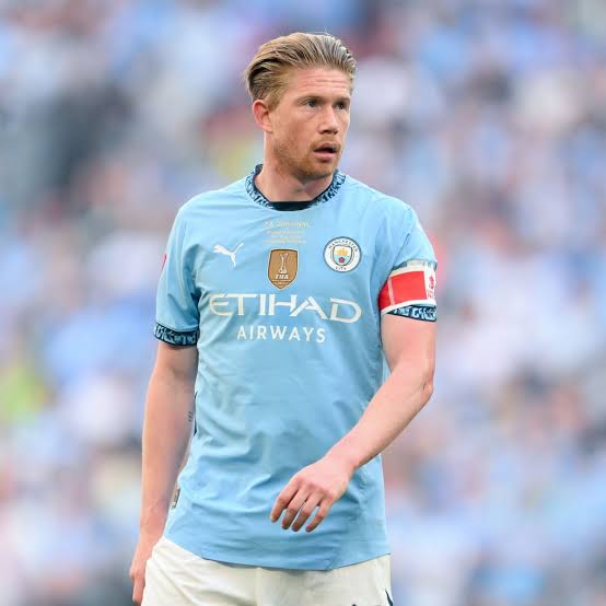 Kevin De Bruyne con el Manchester City