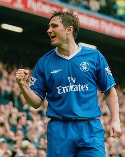Frank Lampard con el Chelsea