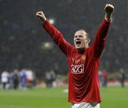 Wayne Rooney con el Manchester United